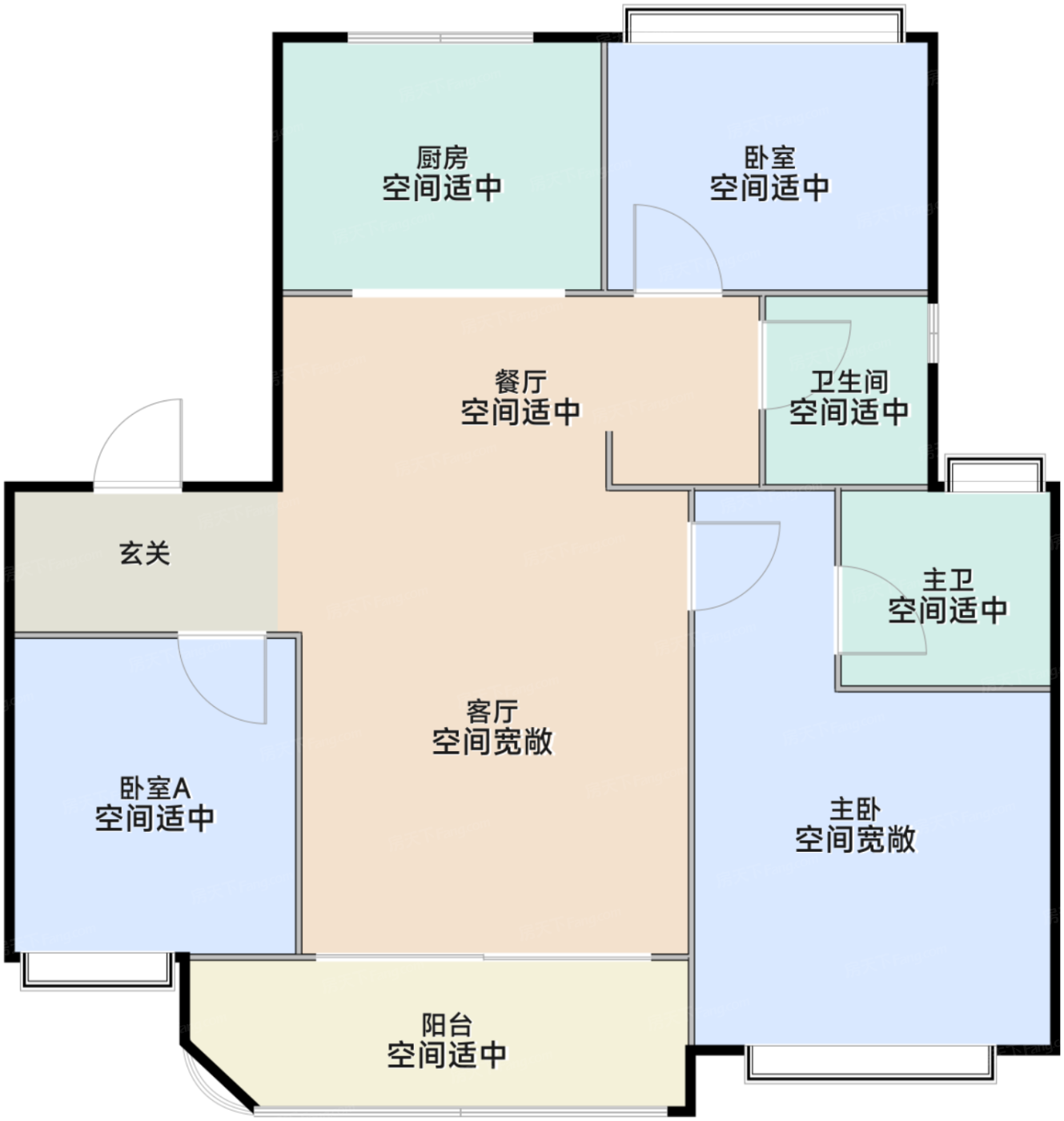 B2户型（中间套）