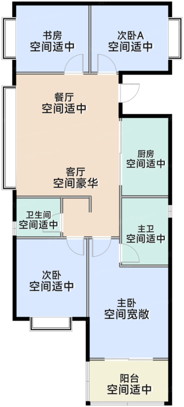 116㎡户型