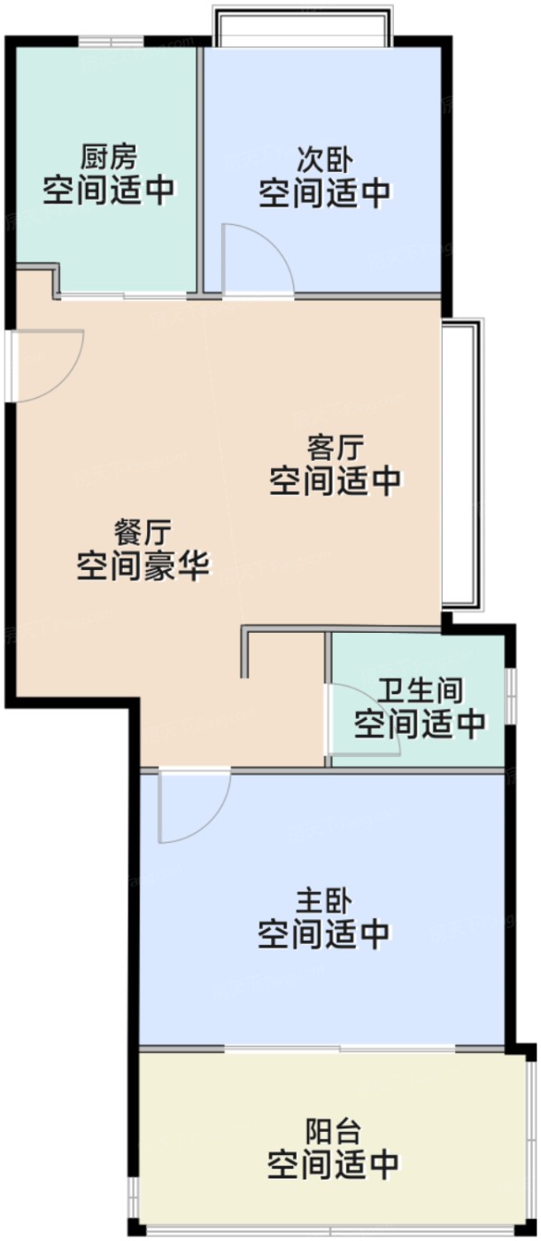 87㎡户型