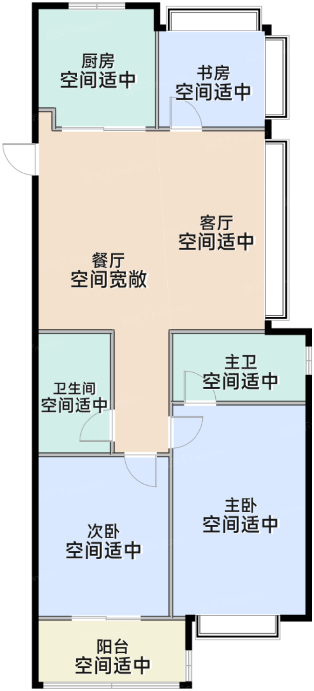 99㎡户型