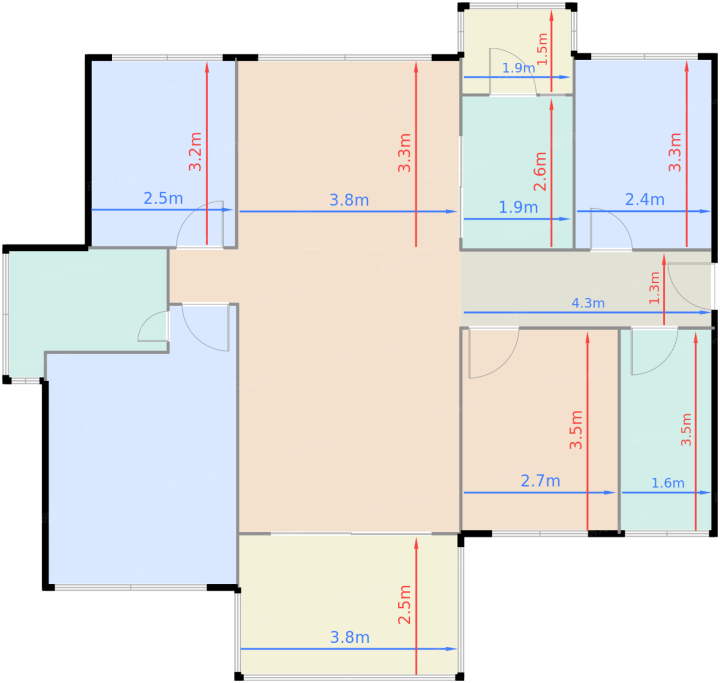 112平四室两厅两卫