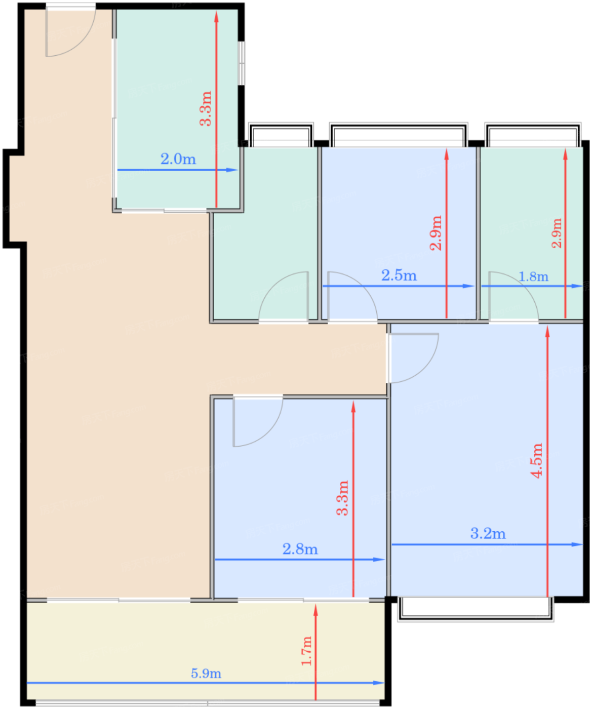 承&middot;誉102㎡A户型102㎡